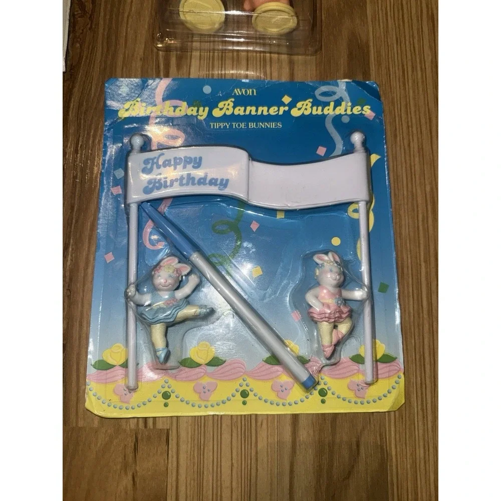 VTG Cake Decorations Wilton Bears‎ Helicopters Avon Bunny Alligator Lot